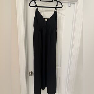 A New Day Black Gathered Dress